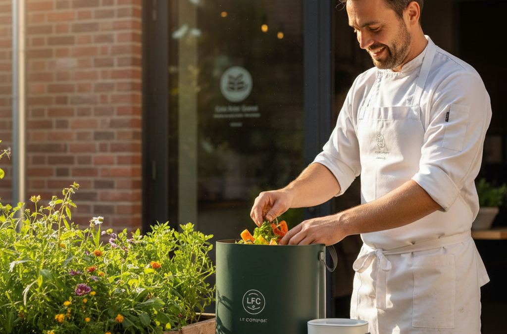 飲食店でのコンポスト導入を成功させるための実践ガイド。生ごみ処理コストの削減、SDGsブランディング、投入できる食材のOK/NGリスト、おすすめ製品3選まで網羅。ニオイや虫を防ぐ運用のコツや、自治体の補助金活用についても詳しく解説します。