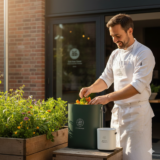 飲食店でのコンポスト導入を成功させるための実践ガイド。生ごみ処理コストの削減、SDGsブランディング、投入できる食材のOK/NGリスト、おすすめ製品3選まで網羅。ニオイや虫を防ぐ運用のコツや、自治体の補助金活用についても詳しく解説します。