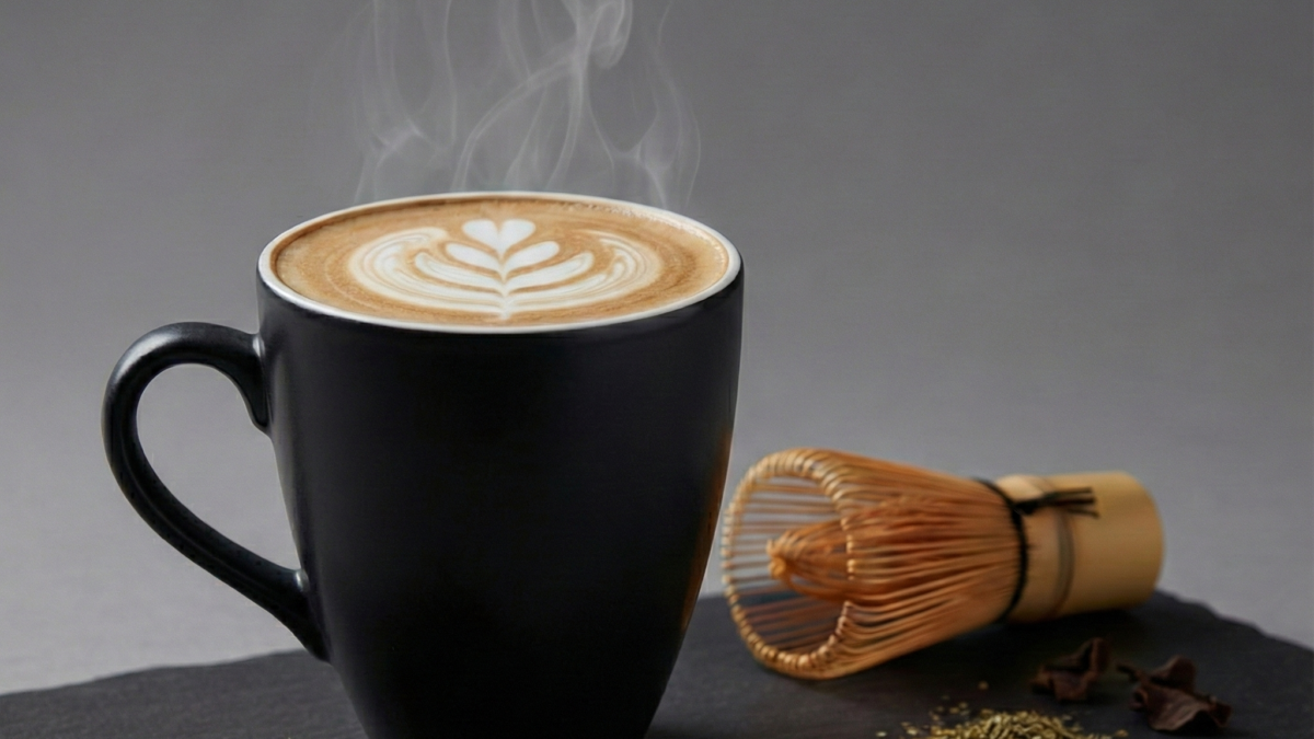 抹茶高騰の救世主「ほうじ茶」。プロが実践する95℃の高温抽出理論から、ミルクに負けない濃厚ほうじ茶ラテのレシピまで、科学的根拠に基づき徹底解説。香りを最大化する秘訣を公開します。