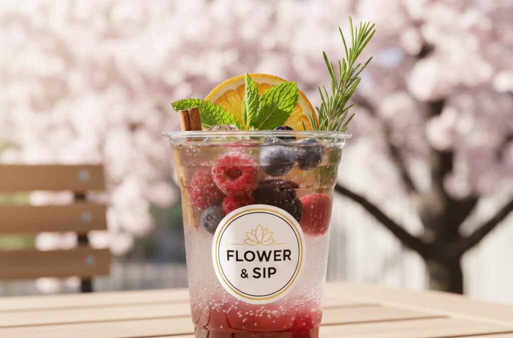 takeout_mocktail - F&B Scene 3月のお花見商戦、フードで疲弊していませんか?原価10%以下の自家製モクテルで利益を最大化。仕込み1時間のクラフトコーラ等、飲食店が外販で勝つ戦略を解説。